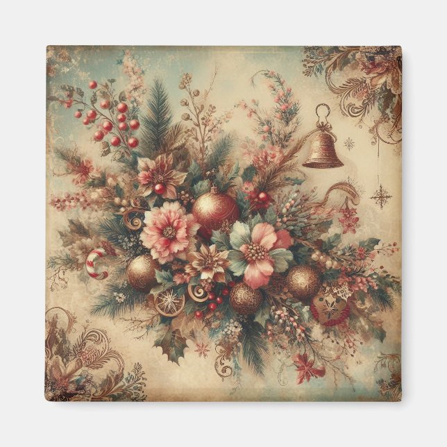 Magnet de Noël classique (Devant)