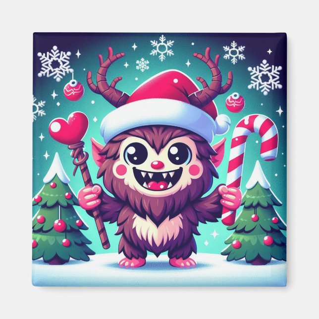 Magnet de Noël Krampus (Devant)