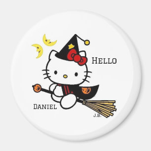 Magnet de nom arrondi