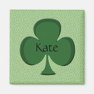 Magnet de nom de Shamrock Kate