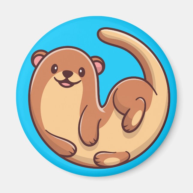 Magnet de Otter mignon (Devant)