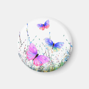 Magnet de papillons volants