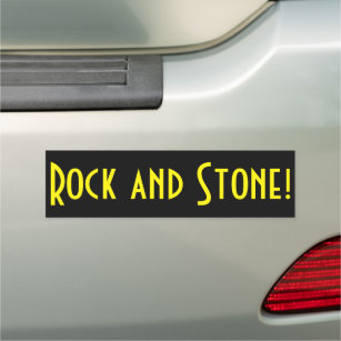 Magnet de pare-chocs de roche et de pierre