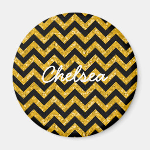 Magnet de Parties scintillant Chevron