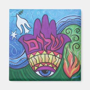 Magnet de Peace Hamsa