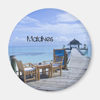 Magnet de plage aux Maldives