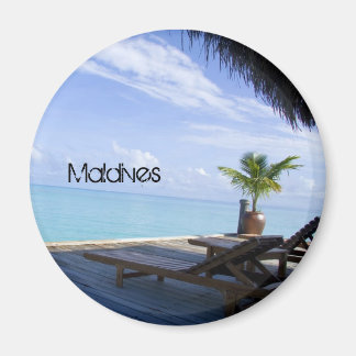 Magnet de plage aux Maldives