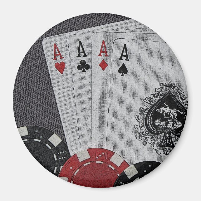 Magnet de poker (Devant)