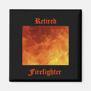 Magnet de pompiers retraités