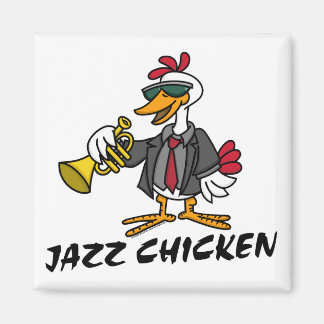 Magnet de poulet de jazz