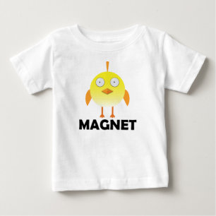 Magnet de poussette - T-shirt pour bébé jersey fin