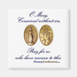 Magnet de prière en métal miaculeux