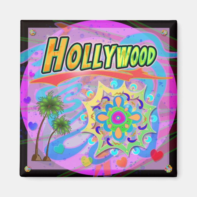 Magnet de progression d'Hollywood (Devant)