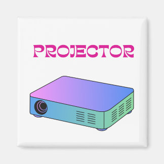 Magnet de projecteur de conception humaine