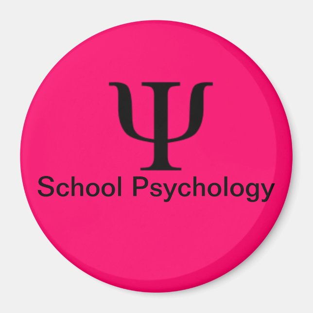 Magnet de psychologie scolaire (Devant)