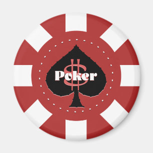Magnet de puces de poker