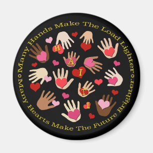 Magnet de réfrigérateur de Valentine de