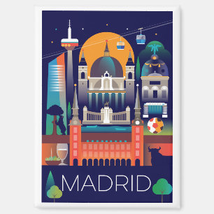 Magnet de réfrigération de Madrid