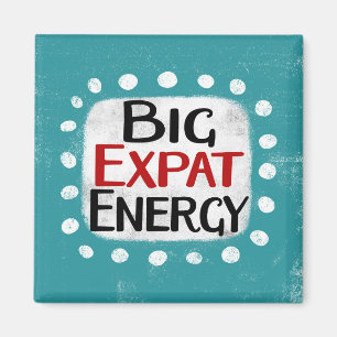 Magnet de réfrigération d'énergie Big Expat