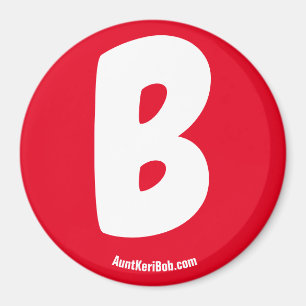 Magnet de réfrigération rouge