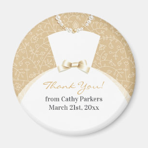 Magnet de remerciement pour Baby Shower