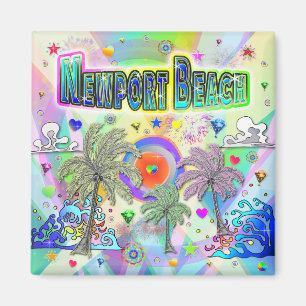 Magnet de rêve profond de Newport Beach