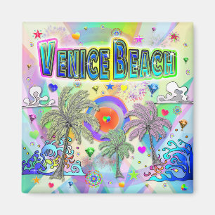 Magnet de rêve profond de Venice Beach