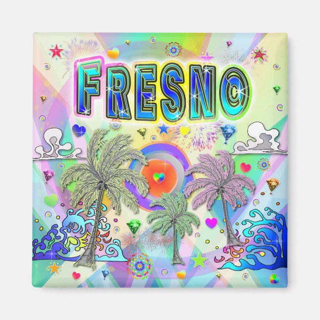 Magnet de rêve profond Fresno (Devant)