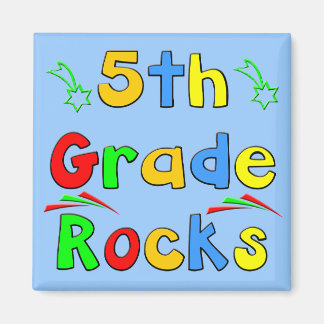 Magnet de roches de 5e année
