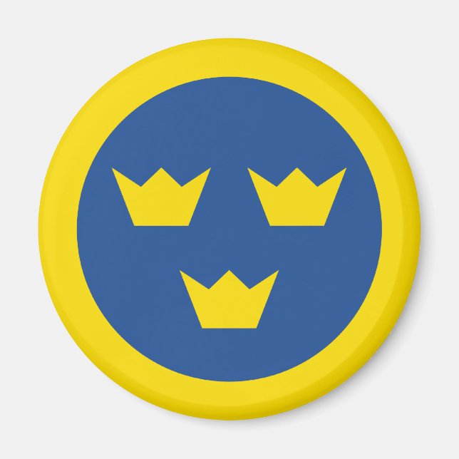 Magnet de Roundel suédois (Devant)