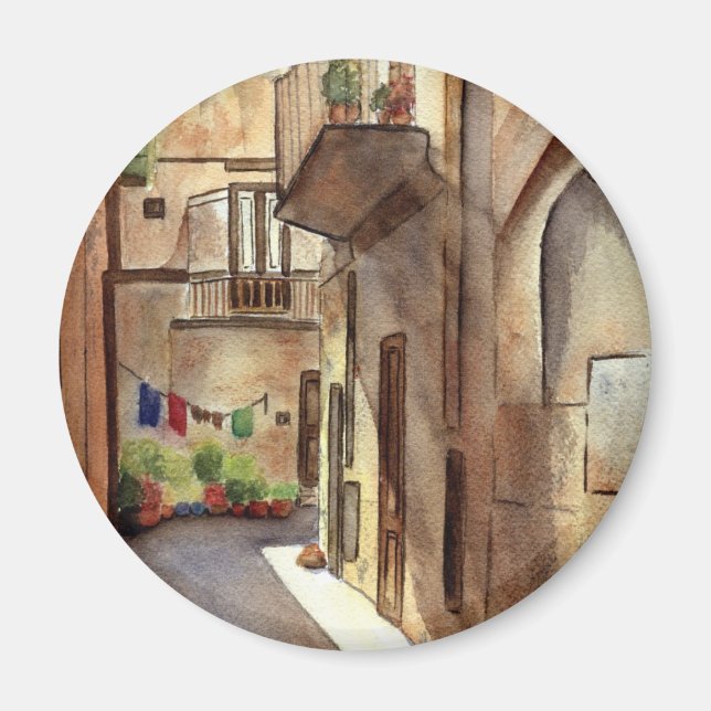 Magnet de rue sicilien (Devant)
