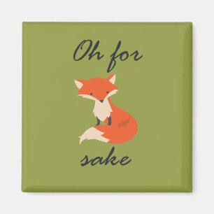 Magnet de saké Fox