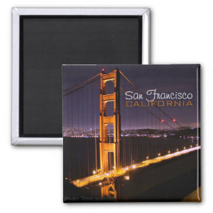 Magnet de San Francisco California Golden Gate Bri