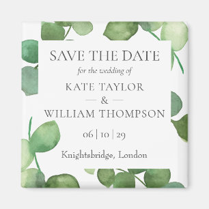Magnet de sauvegarde de date de Eucalyptus Greener