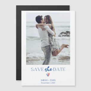 Magnet de sauvegarde de date de photo nautique hom