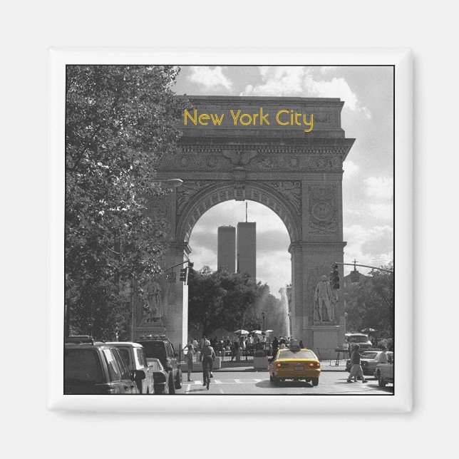 Magnet de souvenirs de New York (Devant)
