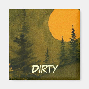 Magnet de statut de lave-vaisselle