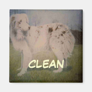 Magnet de statut de lave-vaisselle