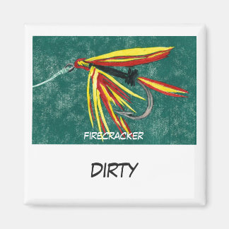 Magnet de statut de lave-vaisselle "Firecracker"