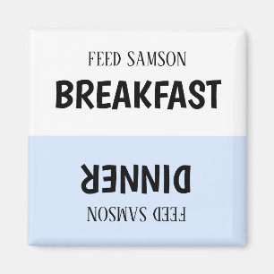 Magnet de suivi personnalisé de l'alimentation de