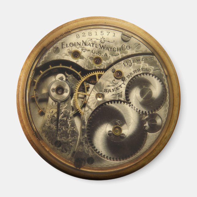 Magnet de surveillance vintage (Devant)