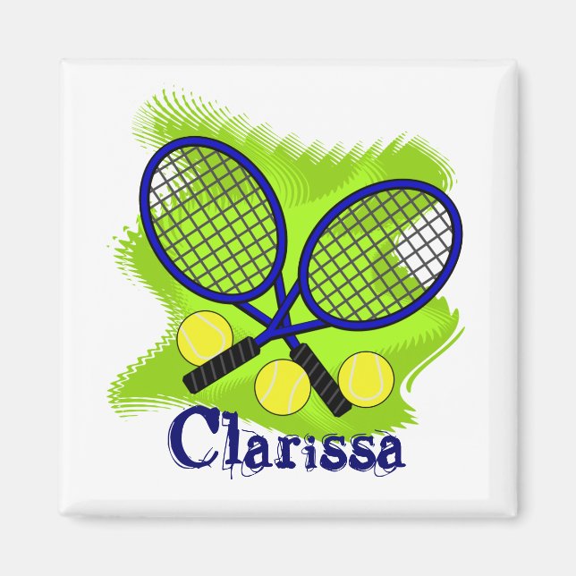 Magnet de tennis (Devant)