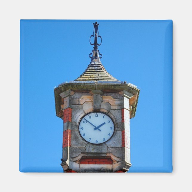 Magnet de tour d'horloge Morecambe (Devant)