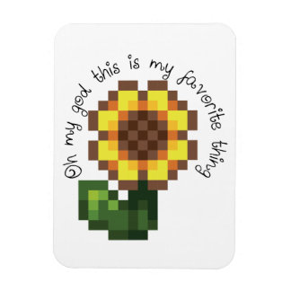 Magnet de tournesol de Haley - Stardew Valley insp