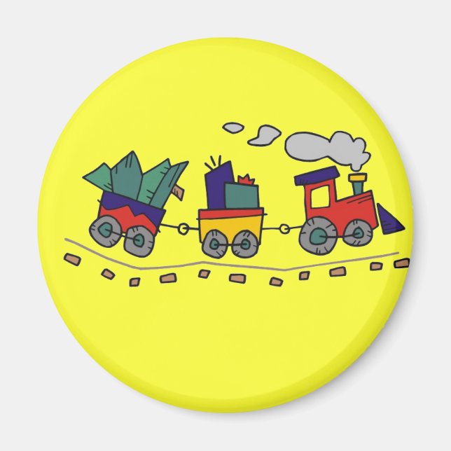 Magnet de train Lil Choo Choo (Devant)