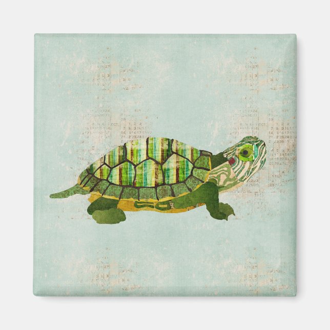 Magnet de turtle Jade (Devant)