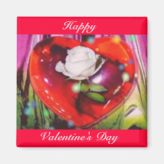 Magnet de Valentines romantiques - Customisé