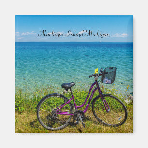Magnet de vélo de l'île Mackinac