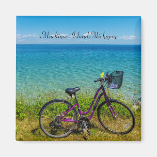 Magnet de vélo de l'île Mackinac