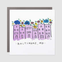 Magnet de voiture Baltimore